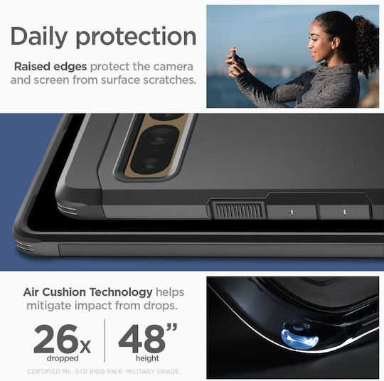 Spigen Tough Armor Back Cover Plastic Negru (Google Pixel 7 Pro)