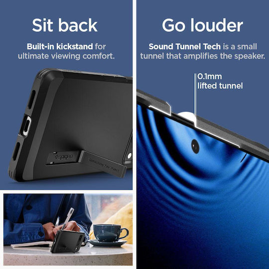 Spigen Tough Armor Back Cover Plastic Negru (Google Pixel 7 Pro)