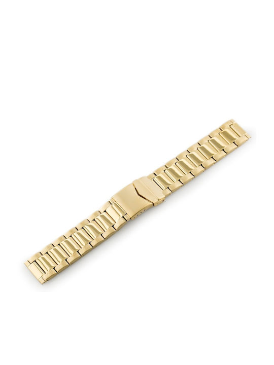 Brățară din metal Auriu 22mm