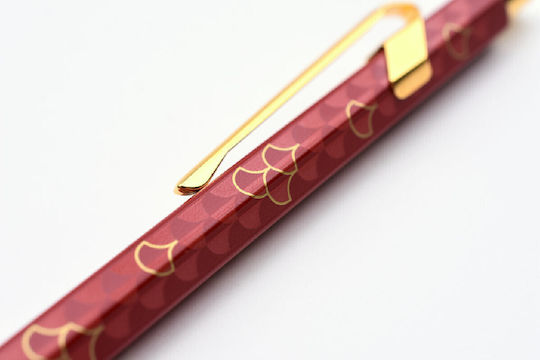 Caran Dache 849 Special Edition Dragon Burgundy Ballpen