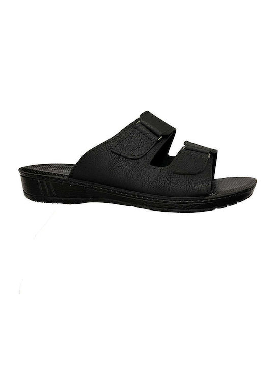 Herrensandalen in Schwarz Farbe