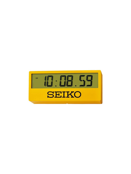 Seiko Qhl073y Tabletop Digital Clock with Alarm QHL073Y