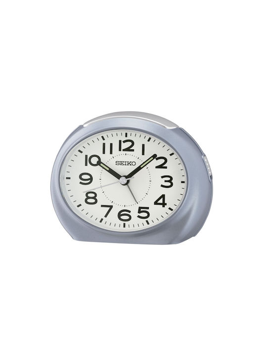 Seiko Qhe193l Tabletop Clock with Alarm QHE193L