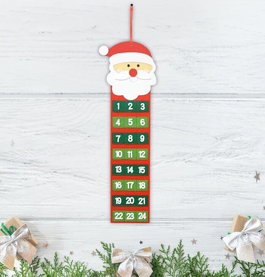 Calendar Advent Crăciun DIY Tesătură