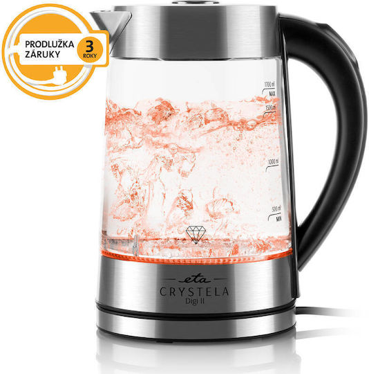 ETA Kettle 1.7lt 2200W Silver