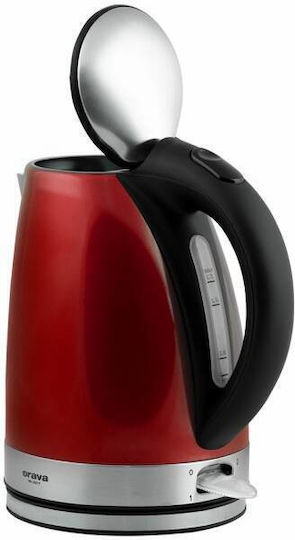 Orava Електрическа Кана 1.7л 2000W Червена