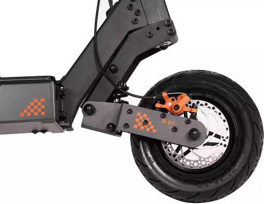 KuKirin G4 Electric Scooter with 70km/h Max Speed and 75km Autonomy in Negru Color