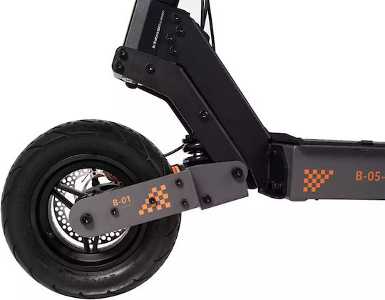 KuKirin G4 Electric Scooter with 70km/h Max Speed and 75km Autonomy in Negru Color