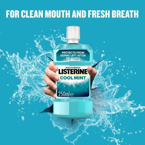 Listerine Cool Mint Mouthwash 250ml