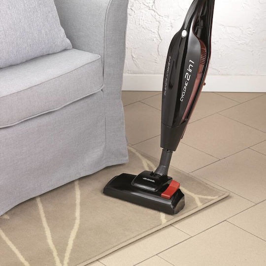 Ariete Evo Ηλεκτρική Σκούπα 2 σε 1 Stick & Χειρός 600W Μαύρη