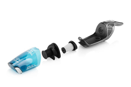 ETA Moneto II Aqua Plus Επαναφορτιζόμενη Σκούπα 2 σε 1 Stick & Χειρός 25.2V Τιρκουάζ