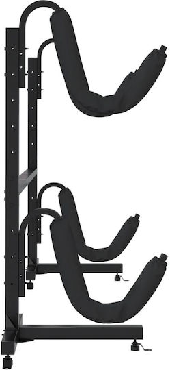 Vidaxl Kajak Lagerregal für 2 Kajaks 250x57x127,5 cm Stahl