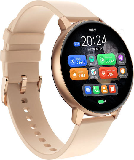 Tracer Spark 44mm Smartwatch (Ροζ Χρυσό)