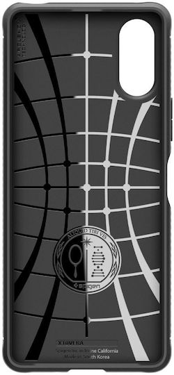 Spigen Rugged Armor Back Cover Σιλικόνης 2mm Μαύρο (Xperia 10 VI)
