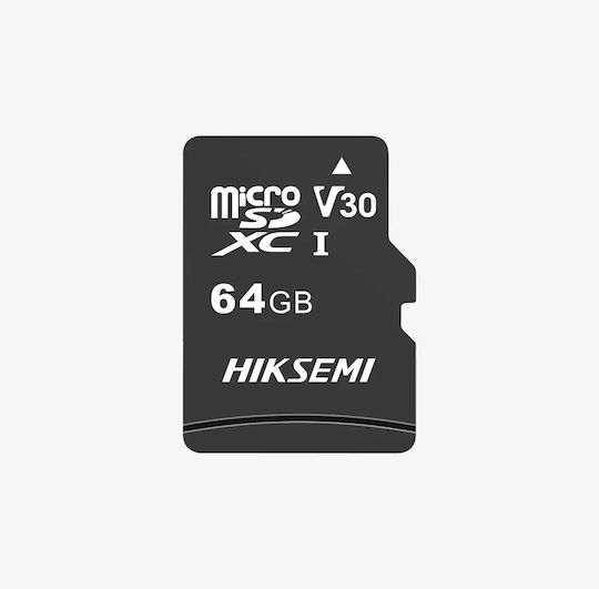 Hiksemi microSDXC 64GB V30 UHS-I with Adapter