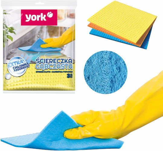 York Bureți de Bucătărie Utilizare generală 17.5x15.5buc 3buc