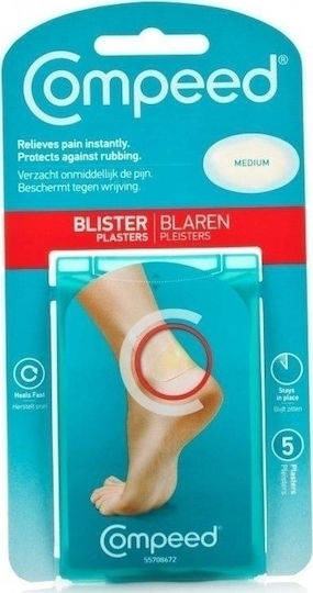 Compeed Pansamente cu Gel pentru Bătături Mediu 5buc