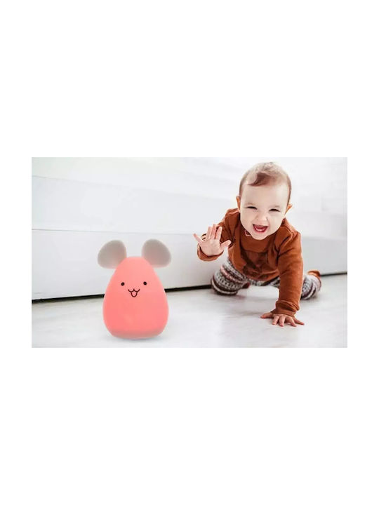 innoGio Φωτάκι Νυκτός LED Mouse Ρεύματος Λευκό