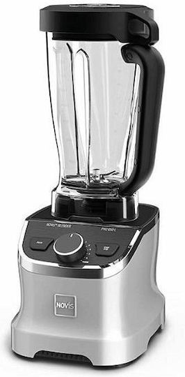 Novis ProBlender Mixer mit Tritan Kanäta 1,9 l 1400W Silber