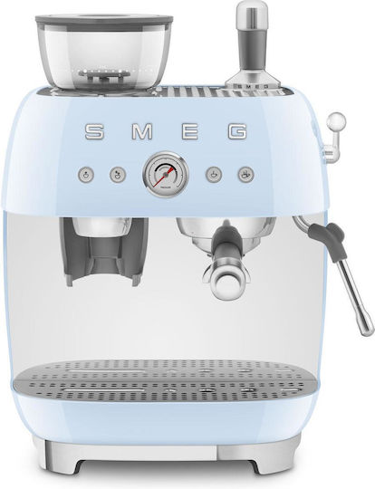 Smeg Automat de Espresso 1650W Presiune 20bar Albastră EGF03PBEU