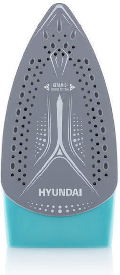 Hyundai Steam Iron 1200W with Ceramic Plate and Continuous Steam Supply 30g/min