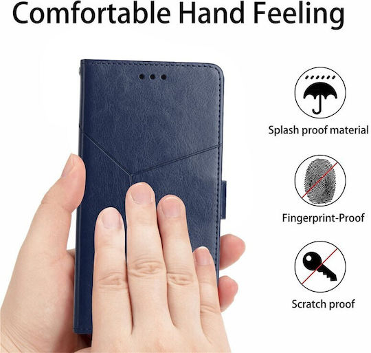 Y-shaped Wallet Albastru (Honor 200 Lite 5G)