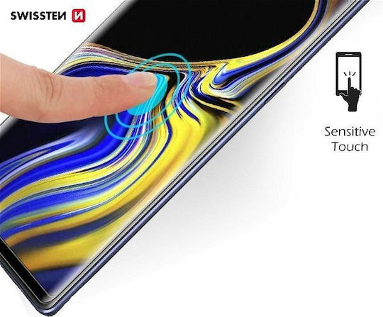Swissten 3D 0.2mm Full Glue Full Face Tempered Glass (iPhone 15 Pro)