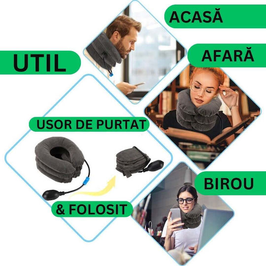 Pernă de masaj pentru gât, spate & corp Albastru