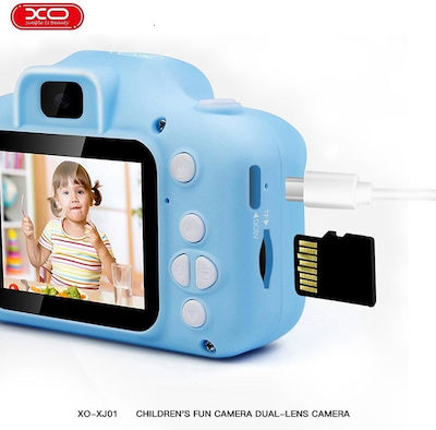 XO Kompakte Kamera 40MP Optischer Zoom 8x Blau