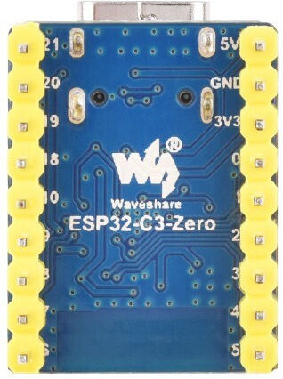 Waveshare ESP32-C3 Mini Zubehör Für Sonstige Elektronik WiFi & Bluetooth 5 - mit Header ESP32-C3-Zero-M