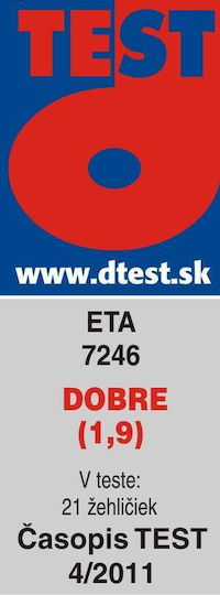 ETA Σίδερο Ατμού 1000W με Ανοξείδωτη Πλάκα