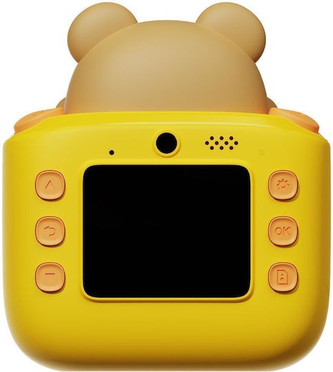 Wowkids WOW-K64-YL Παιδική Φωτογραφική Μηχανή 26MP Κίτρινη