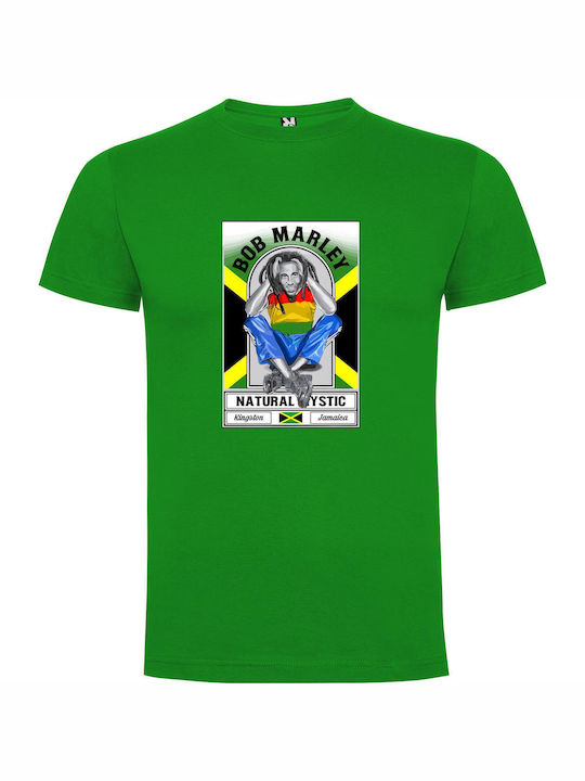 iLovePrints Rasta Raspberry Revolution T-shirt Green