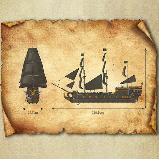 Mould King Blocks Black Pearl Ship for 14+ Years 4794pcs