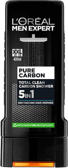 L'Oreal Paris Men Expert Pure Carbon Shower Gel for Men 400ml