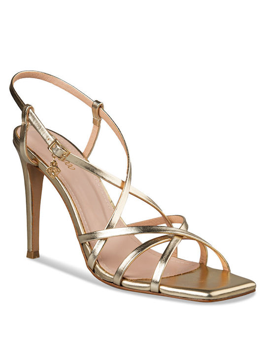 Mairiboo for Envie Damen Sandalen in Gold Farbe