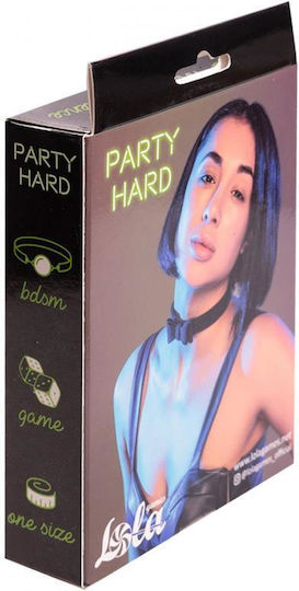 Boss Of Toys Party Hard Decadence Κολάρο σε Μαύρο Χρώμα