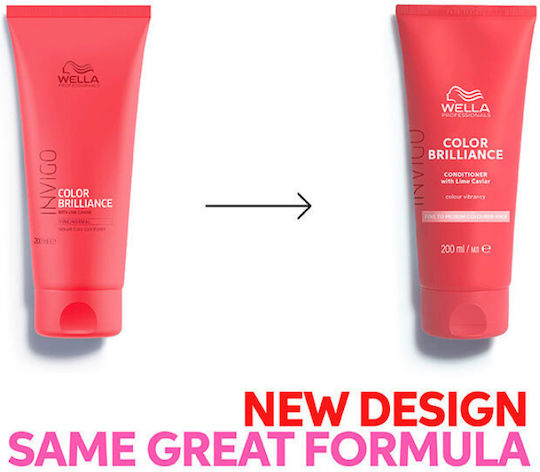 Wella Invigo Color Brilliance Color Conditioner Farberhalt für Gefärbt Haare Feines normales Haar 200ml
