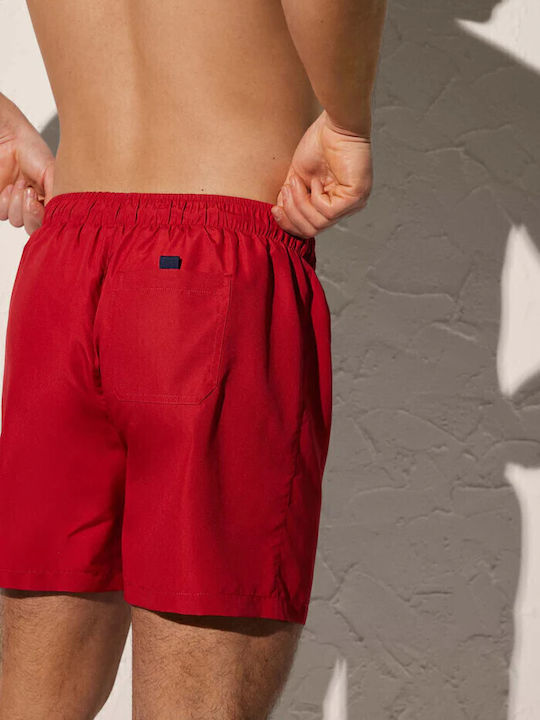 Men's Swimwear Shorts Red
