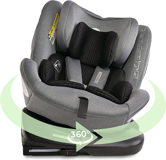 Lorelli Phoenix Детско Столче за Кола i-Размер с Isofix Grey Jasper