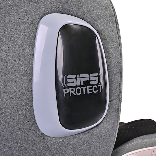 Lorelli Phoenix Детско Столче за Кола i-Размер с Isofix Grey Jasper
