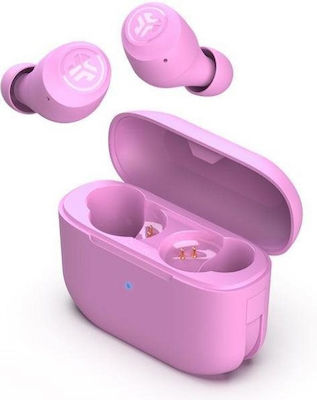 Jlab GO Air Pop In-ear Bluetooth Handsfree Earphones with Sweat Resistance and Charging Case Pink