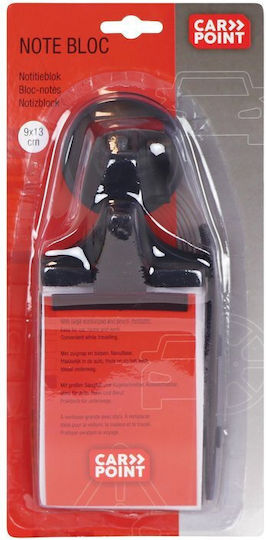 Carpoint Σημειωματάριο Αυτοκινήτου με Βεντούζα 9x13cm