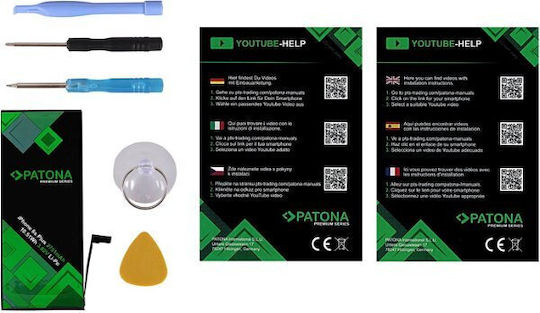 Patona Tools Kompatibler Ersatzakku 2751mAh für iPhone 6S Plus