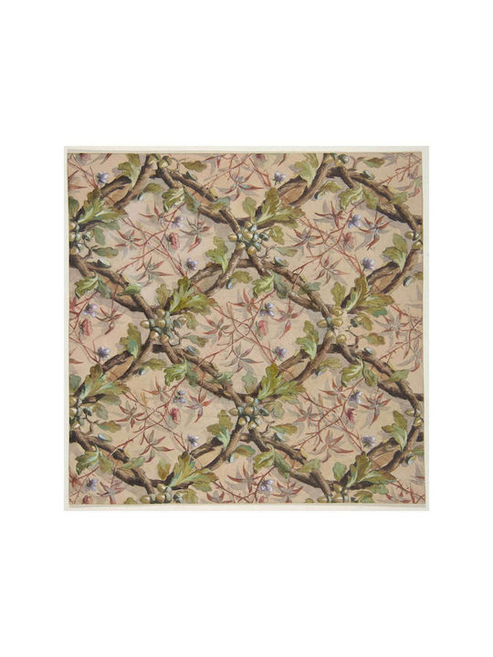 Design For Wallpaper Featuring Oak Leaves, Acorns, And Intertwined Twigs By Jules Edmond Charles Lachaise And Eugène Pierre Gourdet Painting on Canvas 110x110cm