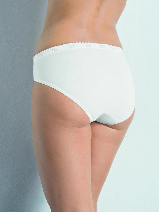 Chic Tai High-waisted Women's Slip with Lace White