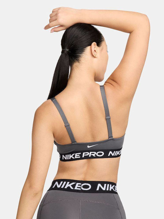 Nike Indy Women's Bra without Padding Iron Grey