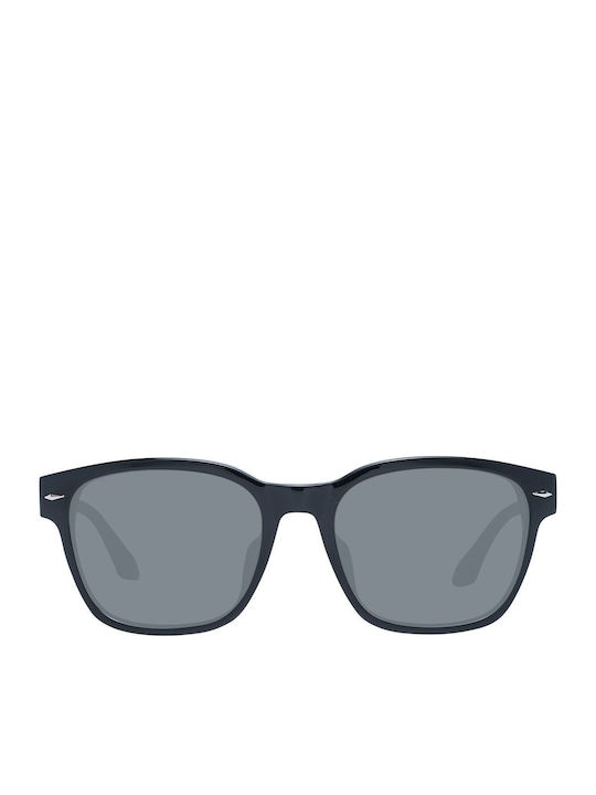 Longines Men's Sunglasses with Black Plastic Frame and Black Lens LG0015-H 01A