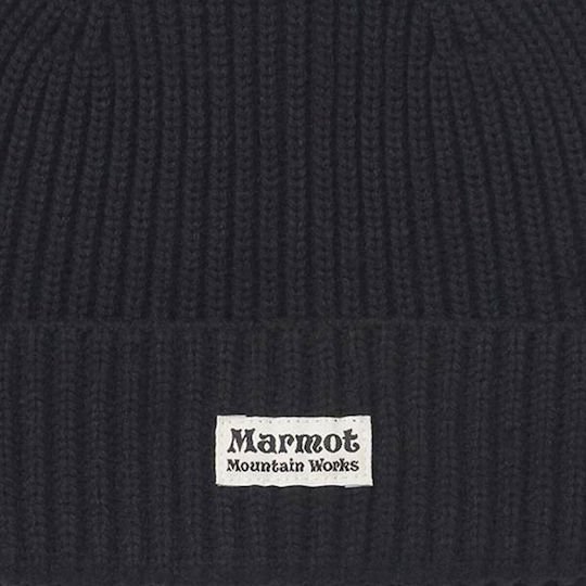 Beanie Unisex Beanie Gestrickt in Schwarz Farbe