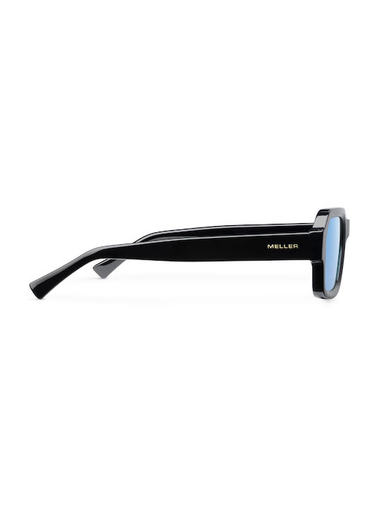 Meller Marli Sonnenbrillen mit Schwarz Rahmen und Hellblau Polarisiert Linse MR-TUTSEA